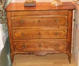 Late 19th. C. Inlaid Walnut Dresser.