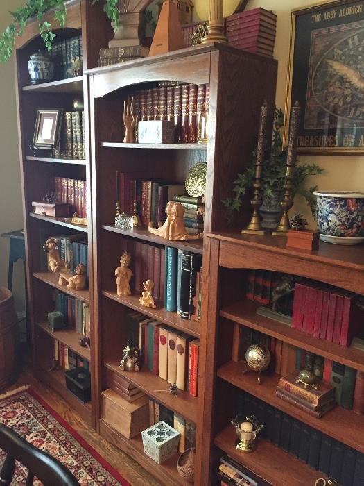 Immaculate bookcases