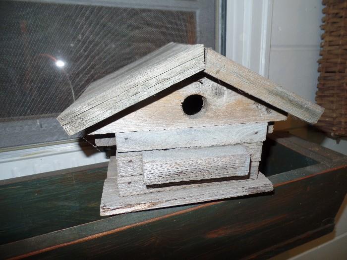 Hand made bird houses