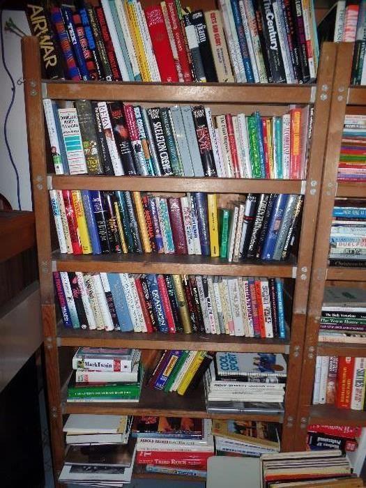 Lots of books, many are 1st editions