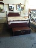 full size headboard, footboard and mattress