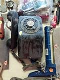 rotary dial wall phone 
