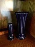 Fiestaware Bud Vase and 10" Vase 