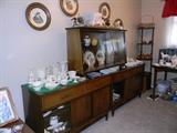 Hutch, buffet pieces (2), dining set 