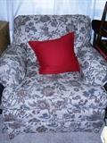 Living room chair and sofa