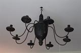 Antique candle chandelier