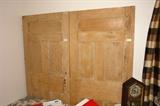wo pine 19-C doors with peg cionstruction
