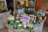 Fantastic selection of antique Majolica pottery!