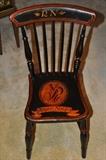 Antique Royal Navy Paymaster chair