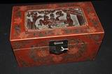 Carved Asian box