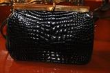 Vintage crocodile handbag 