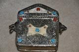 Antique Asian purse with jewels