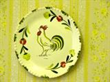 Rooster plates