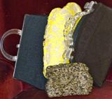 Signed Corde with lucite handles; other vintage bags