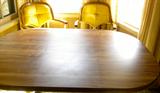 70's dinette-table/leaf/4 chairs