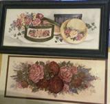 Various floral prints.