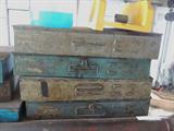 Selection from metal tool boxes.