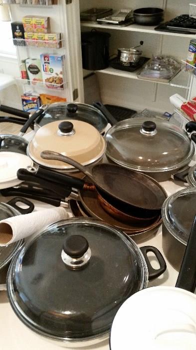 Lots of Danish Cooking Pots