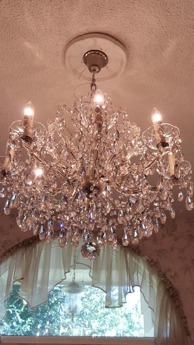 Austrian Crystal Chandelier from Germany 