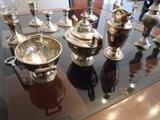 Over a dozen pieces of exceptional silver. Scrappers stay home. This is selling well above spot. 