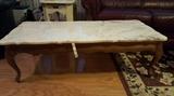 marble top coffee table