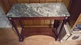marble top credenza - occasional table (new)