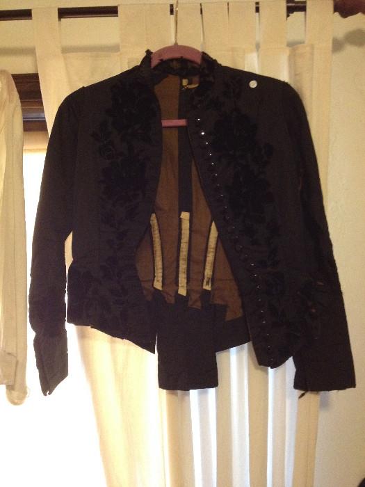 Victorian corset jacket