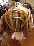 mink and furs, one by Marshall field