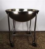 Item Description: A Vollrath commercial stainless steel mobile mixing bowl stand and 80 quart mixing bowl. Retails for $1,119.00
