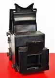 Item Description: A beautiful antique Folmer Schwing Division Eastman Kodak Co. Press Graflex Curtain Aperature camera, patented Feb. 5, 1907.