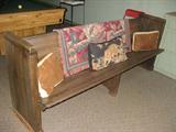 church pew