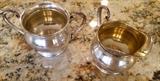 Sterling Silver Sugar & Creamer