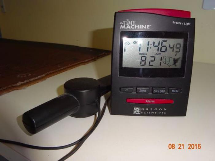 A clock radio