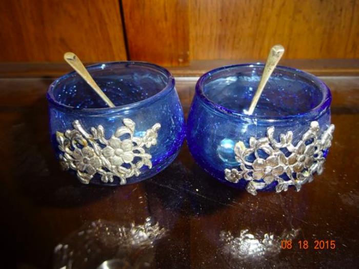 A pair of incense burners