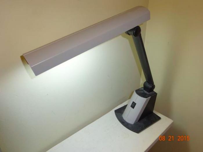 A functional desk lamp