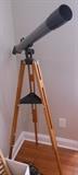 Telescope on tripod 