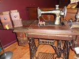 vintage singer treadle machine