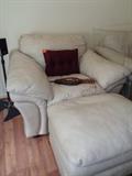 oversized chair & ottoman, part of 3 pc. group