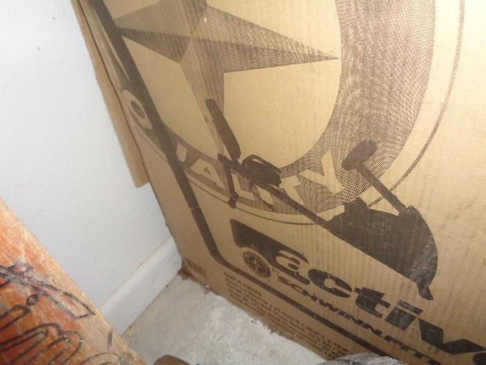 picture of exercise bike, new in box