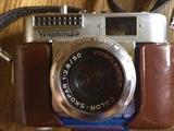 Vintage Voigtlander camera with leather case