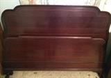 Antique full-size head/footboard