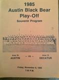1985 Austin/Decatur High School souvenir program