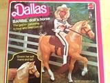 Barbie's horse Dallas set in box