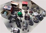 Part of a Large Reel Group incl Some with Boxes
