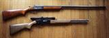 ~ C/1960's Winchester single shot model 370, 12 gage, (Long Tom) ~ C/1970's Winchester model 190, 22 cal., semi-auto w/scope