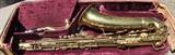 C/1930's C.G. Conn bass Saxophone w/as is case