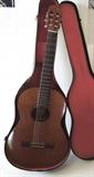 C/1960's Guild model C-60 acoustic guitar w/hard case, Madeira model