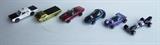 Late 1960's group of 7 Redline Hot Wheels including Beatnik Bandit