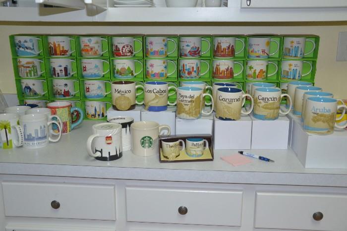 Starbuck Coffee Mugs (collectible)