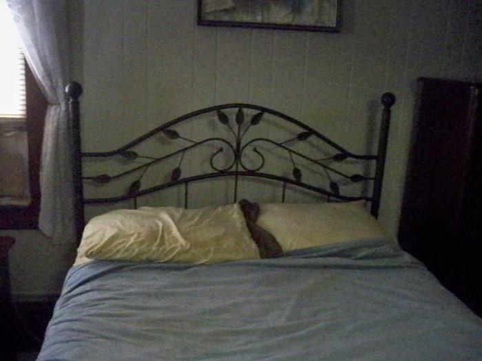 full size headboard and bed